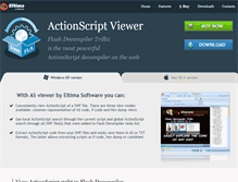 Tablet Screenshot of actionscript-viewer.com